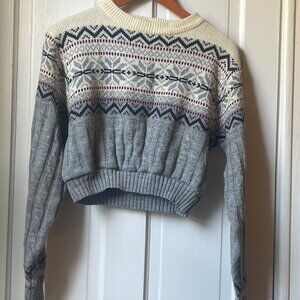 70's Crop Sweater